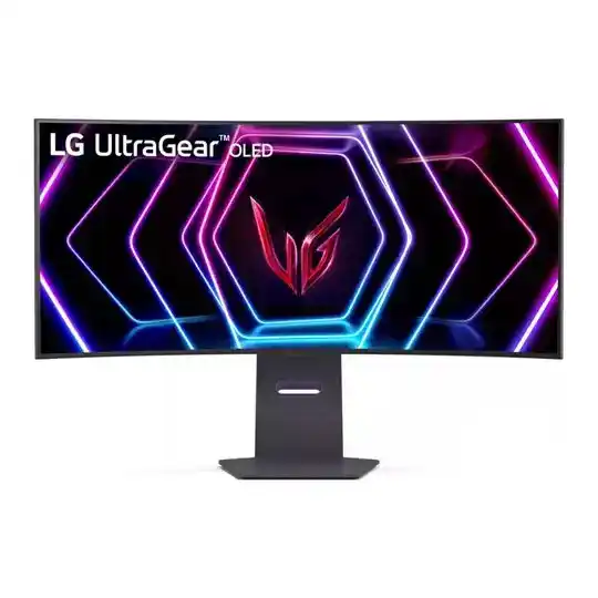 LG UltraGear 39" 39GS95QE-B UWQHD Curved FreeSync Premium Pro OLED Gaming Monitor